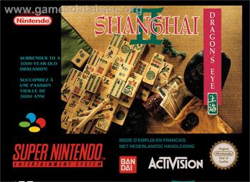 Cover Shanghai II - Dragon's Eye for Super Nintendo